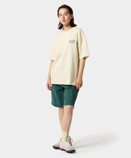 早い者勝ち 大人気 HUF MASH UP TEE グラフィックがカッコイイ MASH UP TEE / HUF Tシャツ 半袖（Tシャツ/カットソー）｜HUF