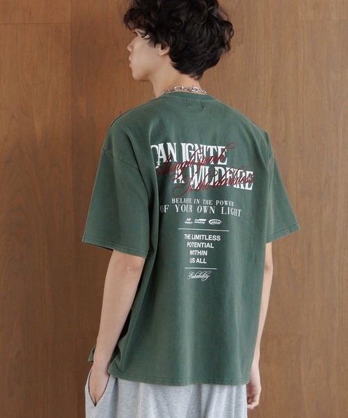 セール】《UNISEX》ミックスワイドロゴTシャツ（Tシャツ
