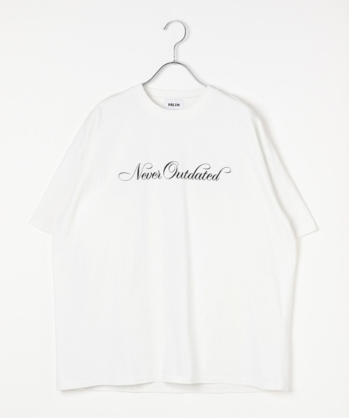 PBLIM(ページボーイリム)の「《UNISEX》ミックスワイドロゴTシャツ(Tシャツ/カットソー・レディース・オレンジ/グリーン/オフホワイト/グレー・MEDIUM/LARGE)」の5枚目の写真