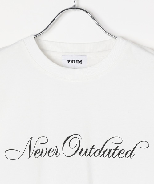 PBLIM(ページボーイリム)の「《UNISEX》ミックスワイドロゴTシャツ(Tシャツ/カットソー・レディース・オレンジ/グリーン/オフホワイト/グレー・MEDIUM/LARGE)」の6枚目の写真