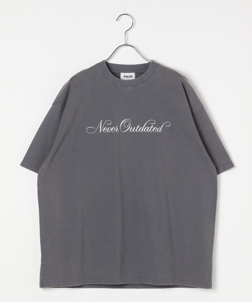 PBLIM(ページボーイリム)の「《UNISEX》ミックスワイドロゴTシャツ(Tシャツ/カットソー・レディース・オレンジ/グリーン/オフホワイト/グレー・MEDIUM/LARGE)」の12枚目の写真