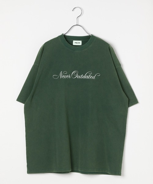 PBLIM(ページボーイリム)の「《UNISEX》ミックスワイドロゴTシャツ(Tシャツ/カットソー・レディース・オレンジ/グリーン/オフホワイト/グレー・MEDIUM/LARGE)」の18枚目の写真