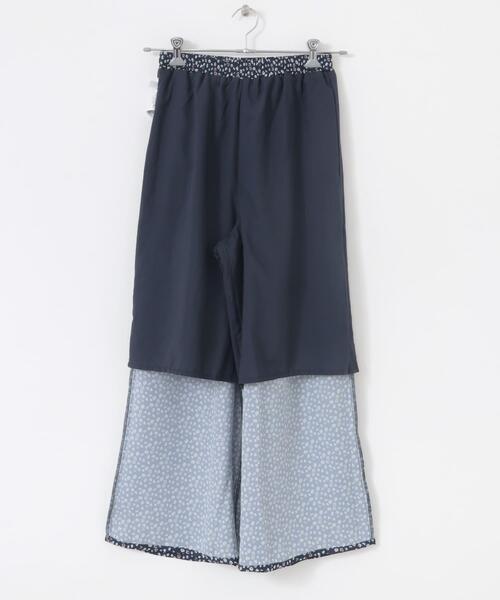 ITEMS URBANRESEARCH（アイテムズ アーバンリサーチ）の「ガライージーワイドパンツ（その他パンツ・レディース・ネイビー/ミント/ホワイト・FREE）」の14枚目の写真