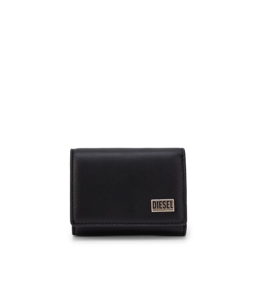 DIESEL（ディーゼル）の「メンズ 三つ折りウォレット BISCOTTO BISCOTTO TRI FOLD COIN 3D（財布・メンズ・ブラック・UNI）」の3枚目の写真