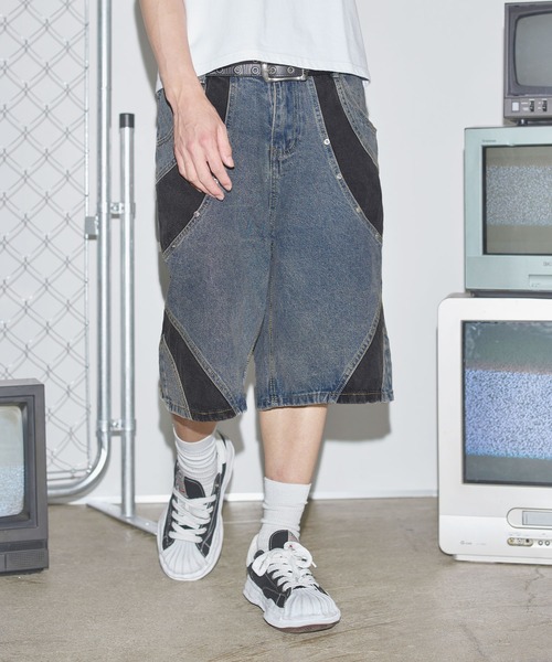 正規店購入 25SS Personsoul バギーパンツ y2k 正規店購入 Personsoul パーソンソウル バギーパンツ グレー y2k