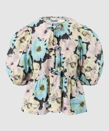 GANNI 半袖トップス 楽天市場】GANNI ガニー クロップド トップス Cotton Poplin O