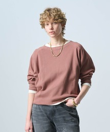 kha:ki | 「KHA:KI / カーキ」HONEYCOMB 8th SLEEVE TOP(Tシャツ/カットソー)