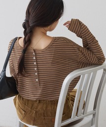 CIAOPANIC TYPY | 2WAYシアーヘンリーネックTEE(Tシャツ/カットソー)