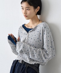 CIAOPANIC TYPY（チャオパニックティピー）の「【一枚でもレイヤードしても◎】2WAYシアーヘンリーネックTEE（Tシャツ/カットソー）」