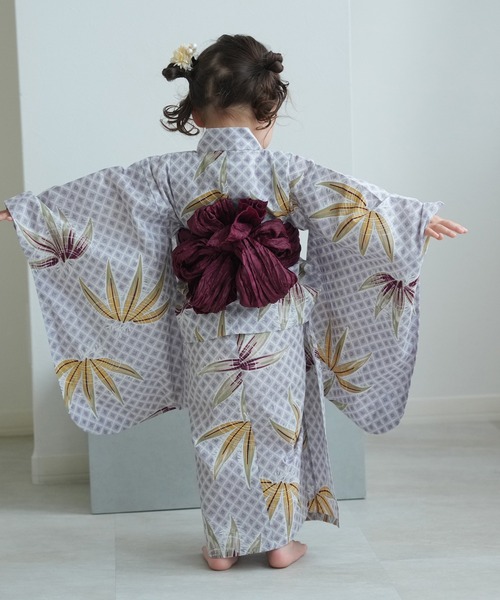 新品【浴衣単品】utatane ウタタネ 浴衣 新品 utatane ウタタネ 高級変わり織 浴衣単品 グレーに露芝紋の