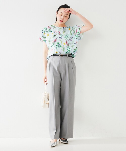 UNTITLED - 【専用】アンタイトル   2020SS  ボタニカルプリントブラウス ボタニカルプリント ブラウス（シャツ・ブラウス） | UNTITLED