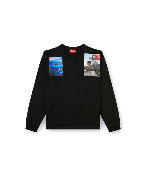 早い者勝ち!!! DIESEL /ディーゼル◆ 長袖Tシャツ｜t-boxt-ls-t5 メンズ 長袖Tシャツ T-BOXT-LS-T5（Tシャツ/カットソー