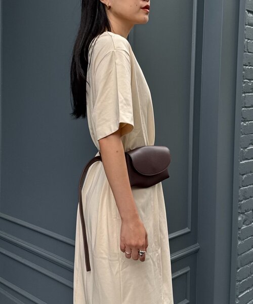 CIAOPANIC TYPY(チャオパニックティピー)の「前後2wayヘンリーネックカットワンピース/接触冷感(ワンピース・レディース・キャメル/グレー系その他/ブラック・ONE SIZE)」の10枚目の写真