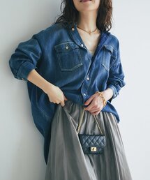 LaboutiqueBonBonラブティックボンボン デニムシャツミニワンピース