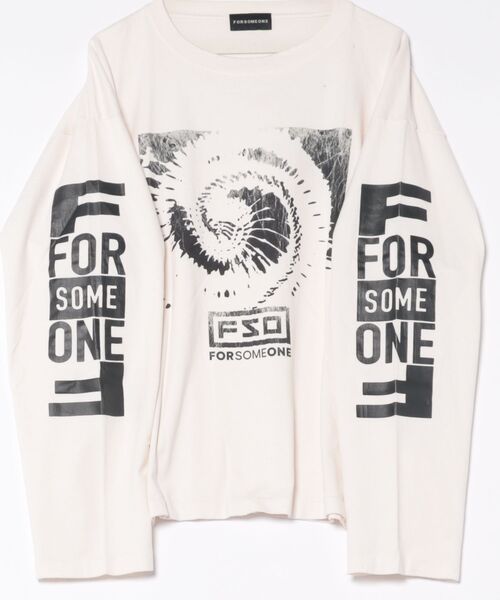 FORSOMEONE SPIRAL TEE LS 48