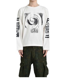 トップス FORSOMEONE SPIRAL TEE LS 48 SPIRAL TEE LS | FORSOMEONE(フォーサムワン)公式ONLINE STORE