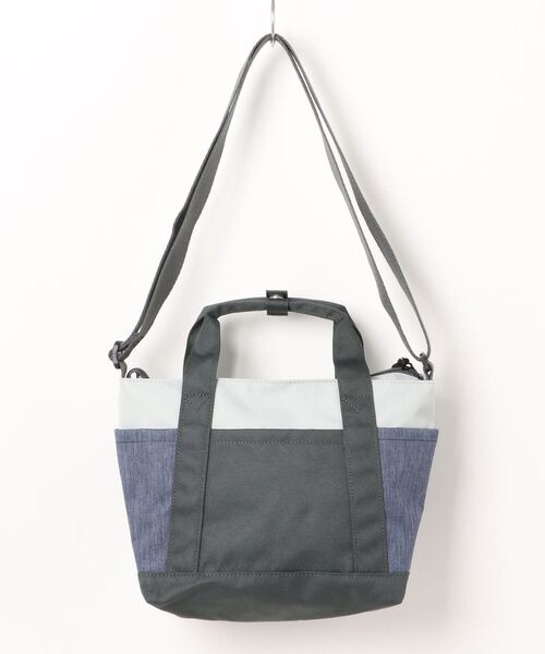 moz（モズ）の「【MOZ】モズ　多層ポケット2WAYショルダーバッグ　ZZEI-33（ショルダーバッグ・レディース・ネイビー/ブラック/トリコロール・ONE SIZE）」の4枚目の写真