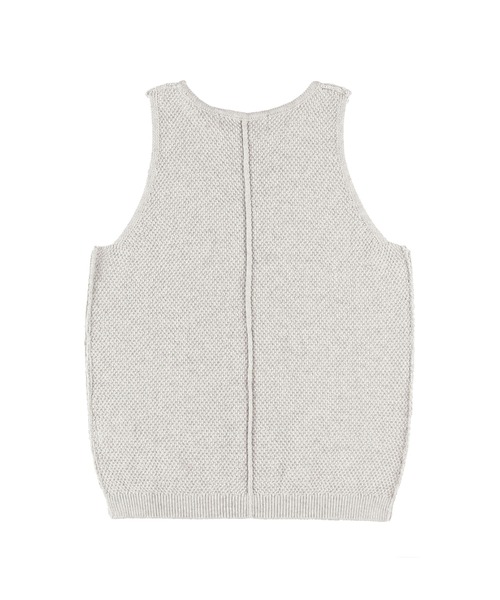 ALEXIA STAM（アリシアスタン）の「Cotton Knit Tank Top /ニットタンクトップ（タンクトップ・レディース・ライトグレー/ブラック・FREE）」の18枚目の写真