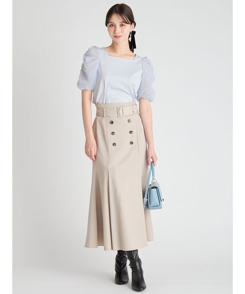 セール】トレンチデザインマーメイドスカート（スカート）｜CELFORD