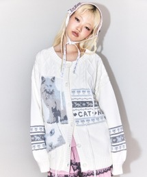 CAT LOVER KNIT カーディガン