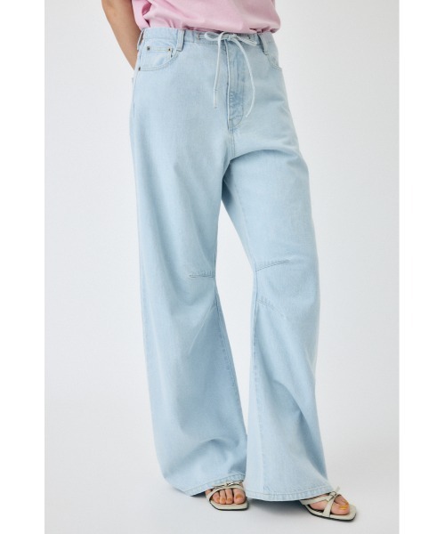 EASY WAIST LIGHT STRAIGHT（デニムパンツ）｜MOUSSY（マウジー