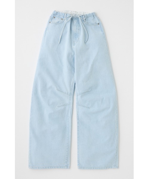 新品未使用タグ☆MOUSSY　EASY WAIST LIGHT ストレートデニム MOUSSY | EASY WAIST LIGHT ストレートデニム (ワイド ) |SHEL