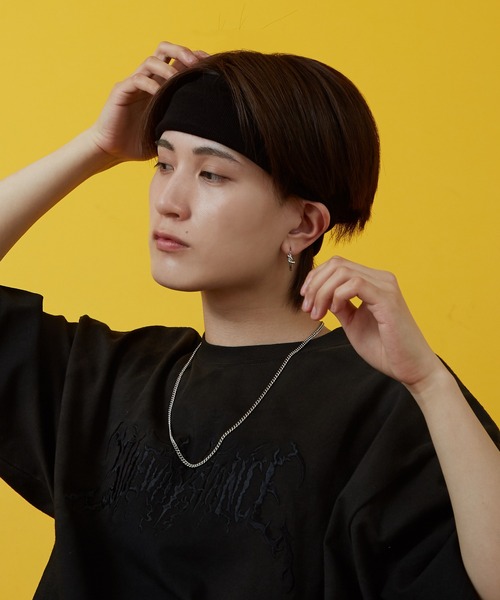 improves(インプローブス)の「マルチカラー ヘアバンド(ヘアバンド・メンズ・レッド/ネイビー/ベージュ/グレー/ブラック/ホワイト・FREE)」の7枚目の写真