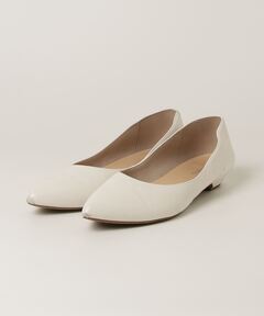 極美品 ピッピシック ビーバー フラットシューズ バレエシューズ ホワイト 36 PIPPICHIC/ピッピシック】Bieber Flat 10/ビーバーフラット