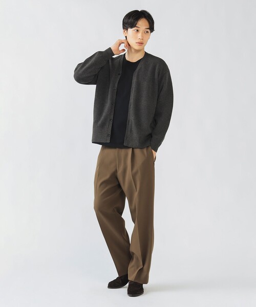 BEAMS HEART（ビームスハート）の「ニットカーディガン（S～XL）（カーディガン/ボレロ・メンズ・グレー/ブラック・SMALL/MEDIUM/LARGE/X-LARGE）」の3枚目の写真