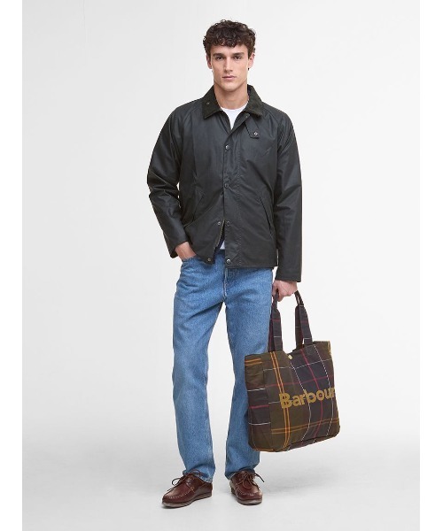 Barbour（バブアー）の「Telfieldタータンロゴトートバッグ（トートバッグ・メンズ・チェック・ONE SIZE）」の2枚目の写真