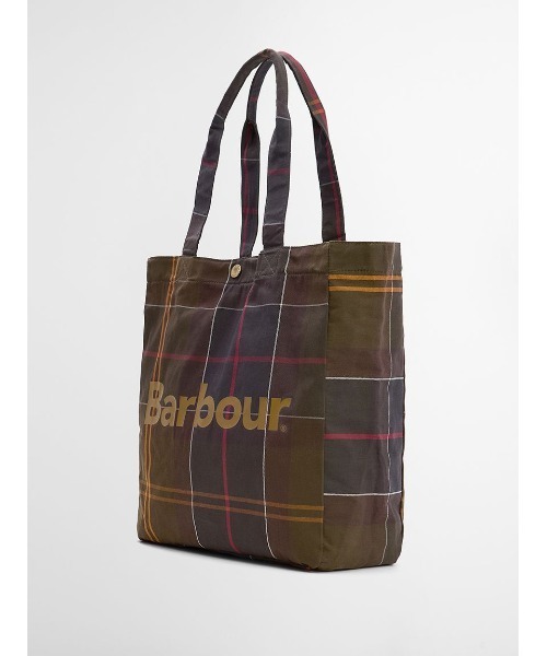 Barbour（バブアー）の「Telfieldタータンロゴトートバッグ（トートバッグ・メンズ・チェック・ONE SIZE）」の3枚目の写真