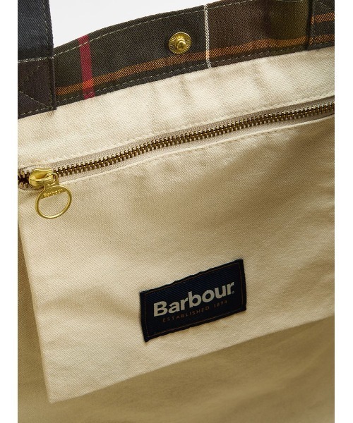 Barbour（バブアー）の「Telfieldタータンロゴトートバッグ（トートバッグ・メンズ・チェック・ONE SIZE）」の8枚目の写真