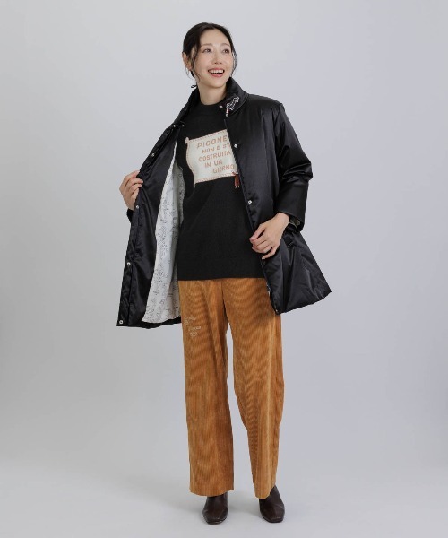 STUDIO PICONE（スタジオピッコーネ）の「カシミヤ100％ジャガードイラストニット（ニット/セーター・レディース・キャメル/ピンク/ライトグリーン/ブラック・M/L）」の15枚目の写真
