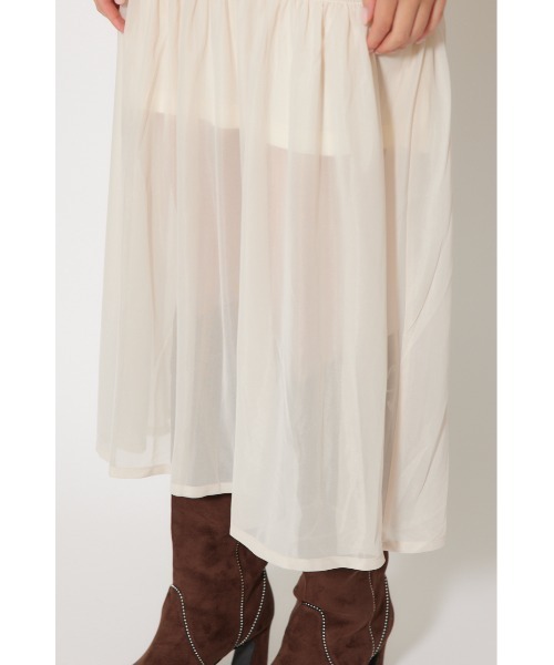 rienda（リエンダ）の「ワッシャーリラクシーカットワンピース 春服 夏服 秋服 半袖（ワンピース・レディース・ライトベージュ/ブルー/ブラウン・FREE）」の21枚目の写真