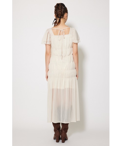 rienda（リエンダ）の「ワッシャーリラクシーカットワンピース 春服 夏服 秋服 半袖（ワンピース・レディース・ライトベージュ/ブルー/ブラウン・FREE）」の17枚目の写真