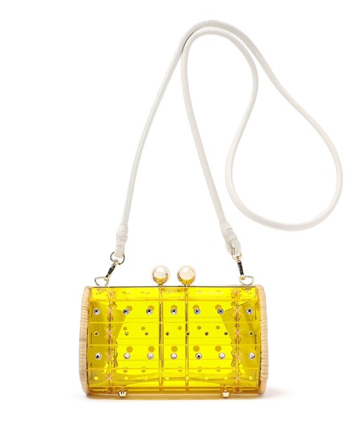 TOMORROWLAND (トゥモローランド)の「Wai Wai CLUTCH STRASS バッグ(クラッチバッグ・レディース・イエロー系その他2・FREE)」の1枚目の写真