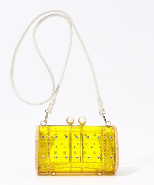 TOMORROWLAND (トゥモローランド)の「Wai Wai CLUTCH STRASS バッグ(クラッチバッグ・レディース・イエロー系その他2・FREE)」の4枚目の写真