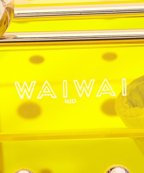 TOMORROWLAND (トゥモローランド)の「Wai Wai CLUTCH STRASS バッグ(クラッチバッグ・レディース・イエロー系その他2・FREE)」の8枚目の写真