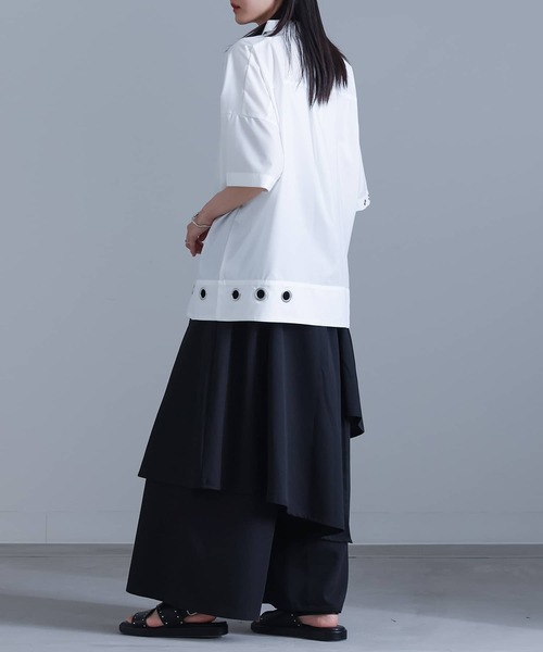 パンツ kohaku kOhAKUハイウエストグルカパンツ※[品番：MITW0017539]｜osharewalker