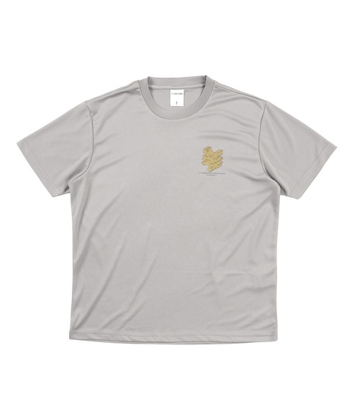 ZOO YORK(ズーヨーク)の「【ZOO YORK】胸プリント 短丈Tシャツ Z2522(Tシャツ/カットソー・メンズ・ホワイト/グレイッシュベージュ/ブラック・M/L/XL)」の7枚目の写真