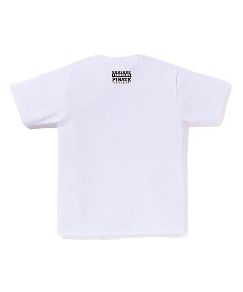 A BATHING APE(アベイシングエイプ)の「CAPTAIN MILO TREASURE TEE(Tシャツ/カットソー・メンズ・ホワイト/ブラック・XX-LARGE/SMALL/X-LARGE/MEDIUM/LARGE)」の3枚目の写真