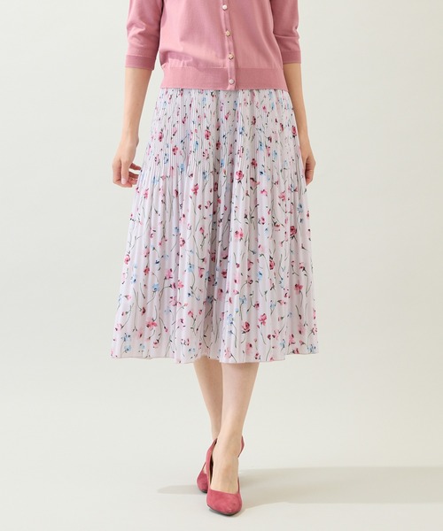 ローズティアラ（Rose Tiara）/【セットアップ対応】プリーツスカート セール】【セットアップ対応】プリーツスカート（スカート）｜Rose