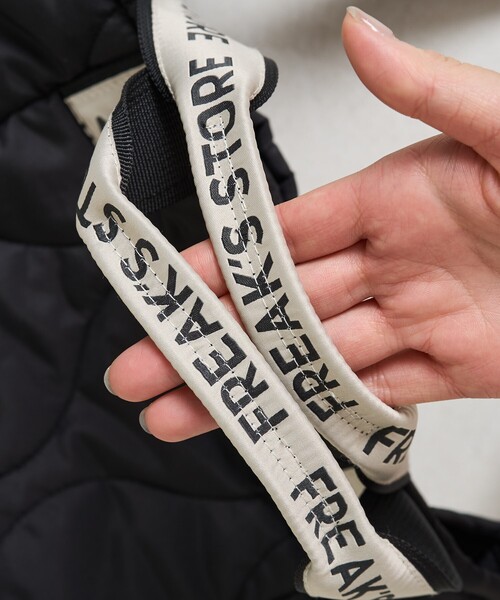 限定展開 FREAK'S STORE テープ キルティング 2way ショルダー バッグ