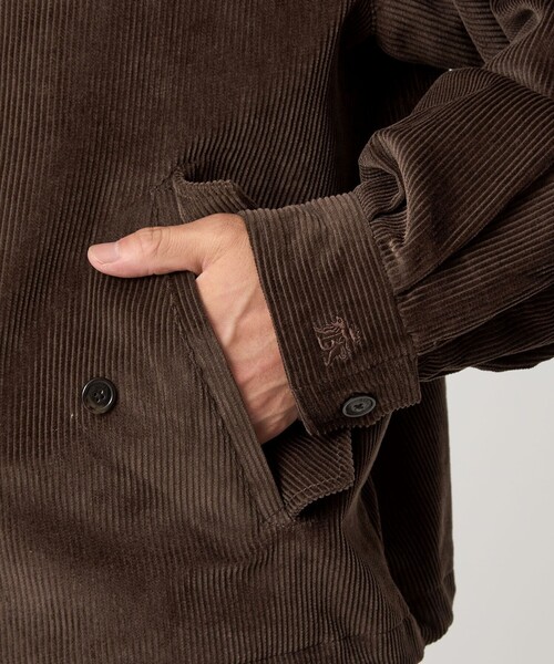 BARACUTA（バラクータ）の「【別注】＜BARACUTA＞GLR コーデュロイ G4 ドライバーズジャケット ブルゾン（ブルゾン・メンズ・ブラック/モカ・40/42）」の14枚目の写真