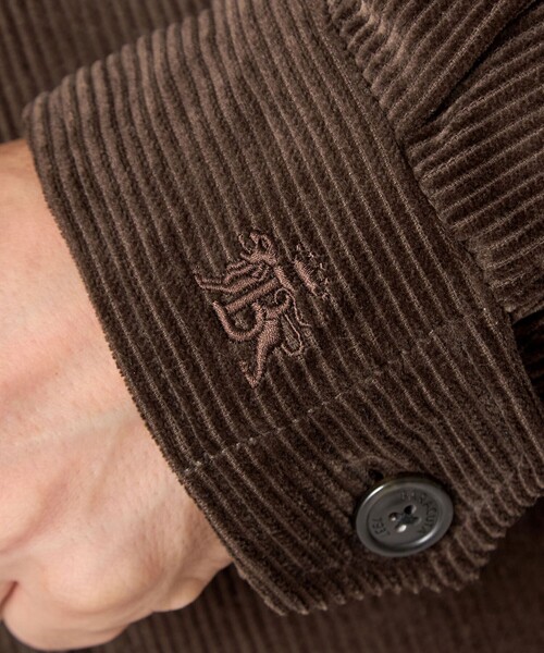 BARACUTA（バラクータ）の「【別注】＜BARACUTA＞GLR コーデュロイ G4 ドライバーズジャケット ブルゾン（ブルゾン・メンズ・ブラック/モカ・40/42）」の15枚目の写真