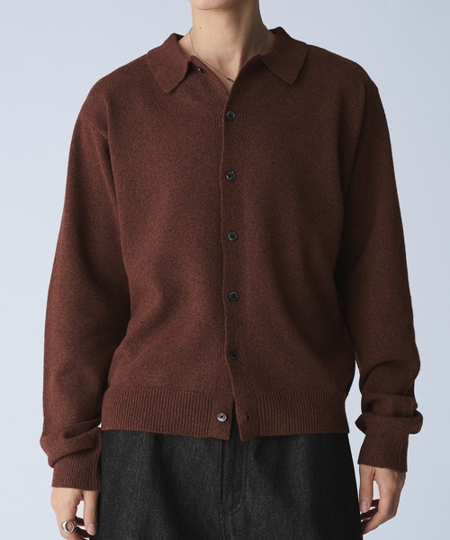 BASIC HIGH GAUGE KNIT SHIRT/ベーシックハイゲージニットシャツ