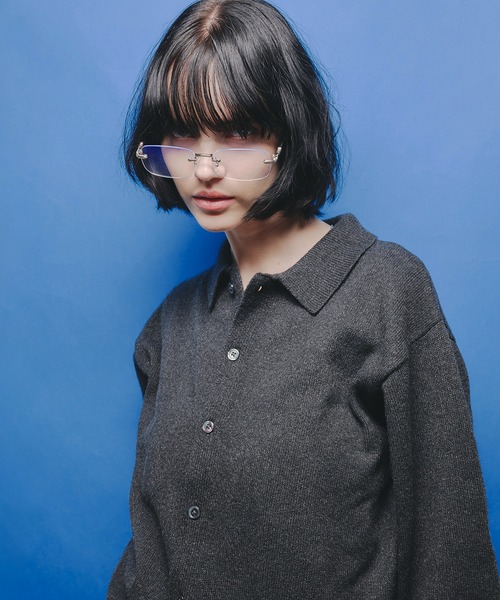selle glant（セレグランテ）の「BASIC HIGH GAUGE KNIT SHIRT