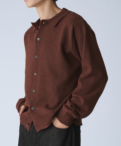 BASIC HIGH GAUGE KNIT SHIRT/ベーシックハイゲージニットシャツ