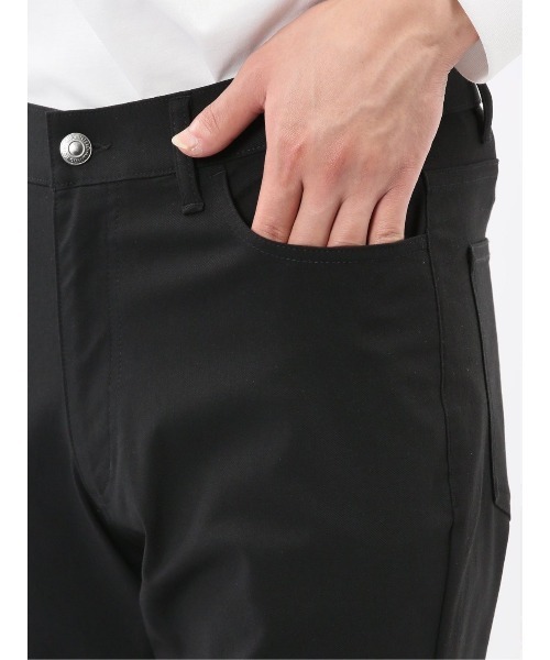 TAKA-Q(タカキュー)の「パンツ メンズ ストレッチ 抗菌防臭 スリム 5ポケット テーパード ツイル クロスストレッチ(チノパンツ・メンズ・ブラック/ネイビー・MEDIUM/LARGE/3L/S/2S/X-LARGE)」の7枚目の写真