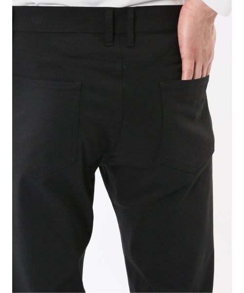 TAKA-Q(タカキュー)の「パンツ メンズ ストレッチ 抗菌防臭 スリム 5ポケット テーパード ツイル クロスストレッチ(チノパンツ・メンズ・ブラック/ネイビー・MEDIUM/LARGE/3L/S/2S/X-LARGE)」の8枚目の写真